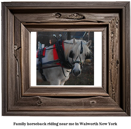 family horseback riding near me in Walworth, New York